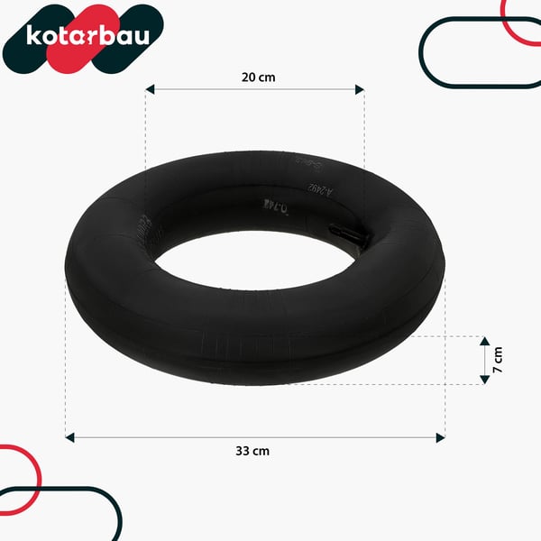 Kotarbau® Kottikärryjen sisäkumi, kottikärryt, kärryt 8-4.00