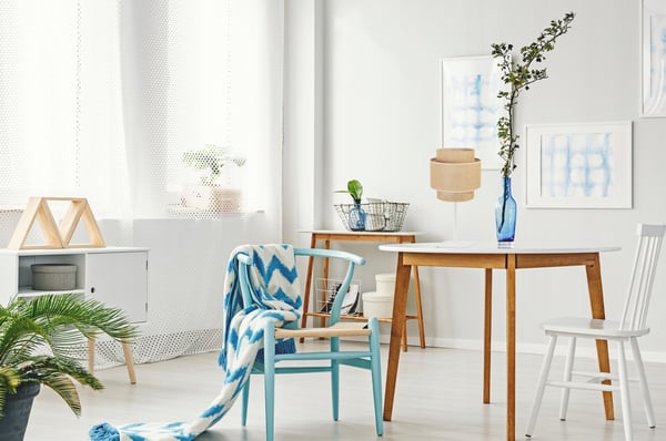 NATBORDLAMPE BOHO JUTA LAMPESKÆRM 20 CM