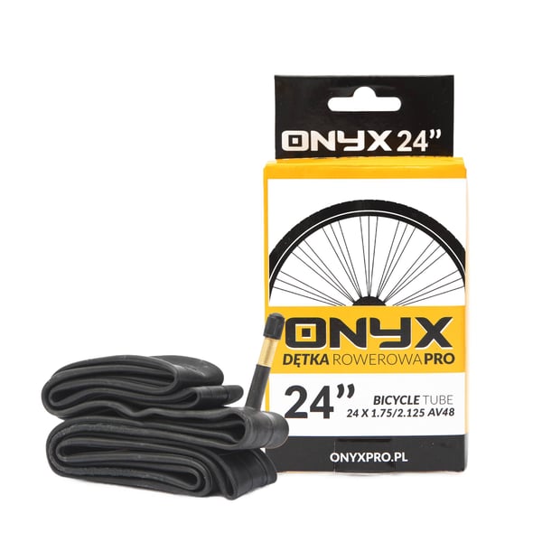 Rør 24X1.75/2.125 A/V 48MM onyx ÆSKE