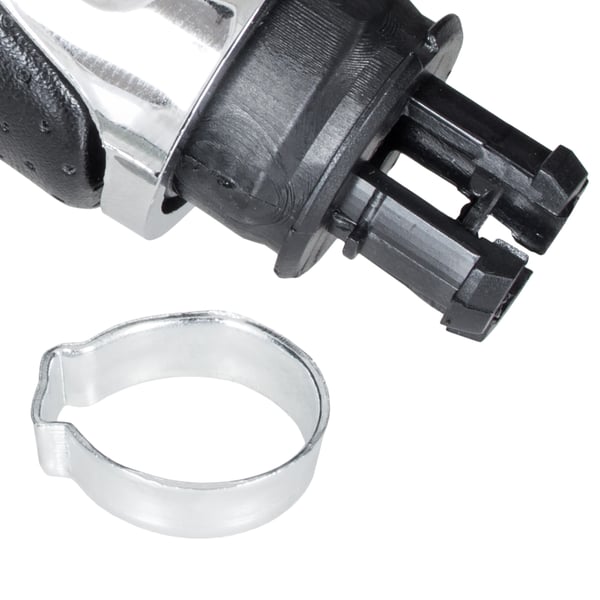 Audi A4 B8 2008- gearknasp sort og krom 6 gear
