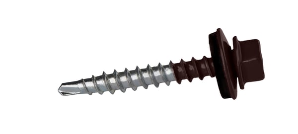 Landmandsskruer GTF2 Z14 4,8x35mm RAL 8017