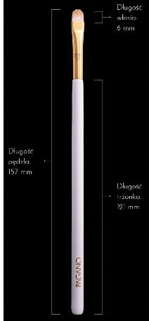 PAGANO Professionell concealer och läppborste