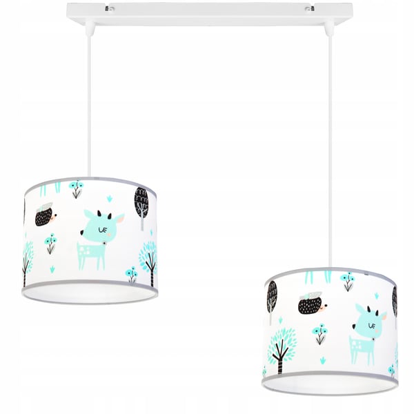 Lofthængende lampe til børn, LED-lampeskærm