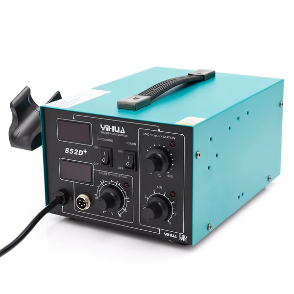 Yihua 852D+ 2-in-1 juotinasema