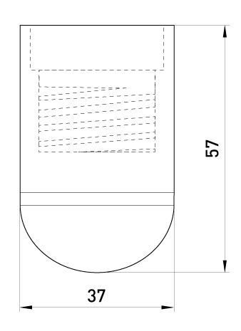 PLASTIK LAMPEFATNING E27 SORT - EX-S9100009