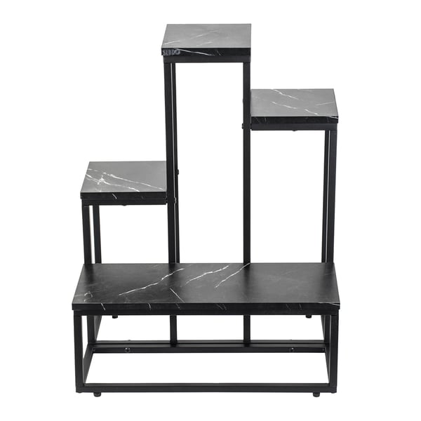 Metal blomsterstativ, 6-etagers, metal loft plantepotter, blomsterstativ