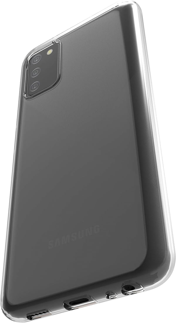 Etui til Samsung Galaxy A02s gennemsigtigt 2x hærdet glas SM-A025F