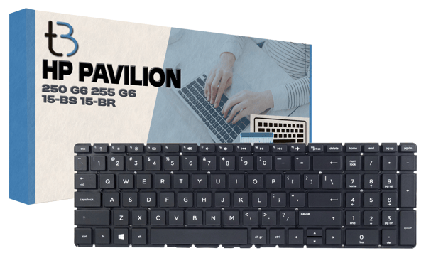 HP Pavilion 250 255 G6 15-BS 15-BR -näppäimistö