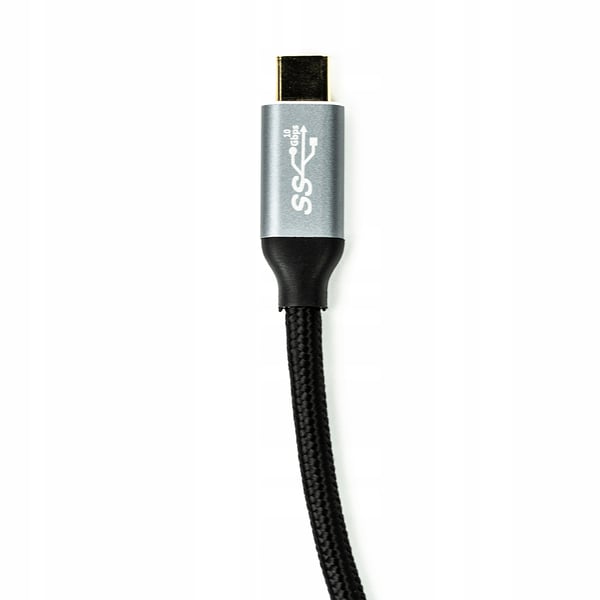 USB C 3.1 Thunderbolt 3 KABEL 100W 10 Gbps 4K 60Hz NYLONFLETKABEL 0,5M