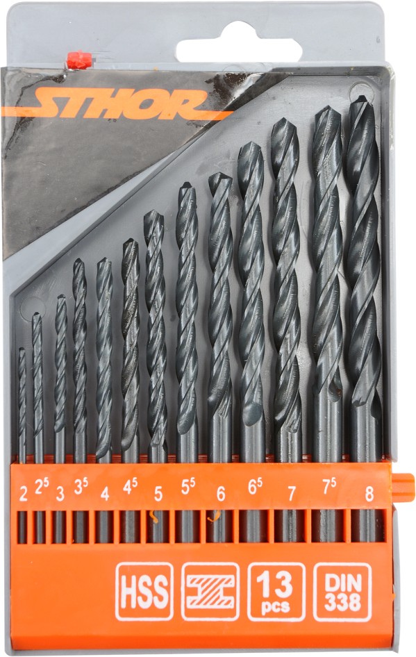 METALBORESÆT 2,0-8,0 MM 13 DELS - W-22180
