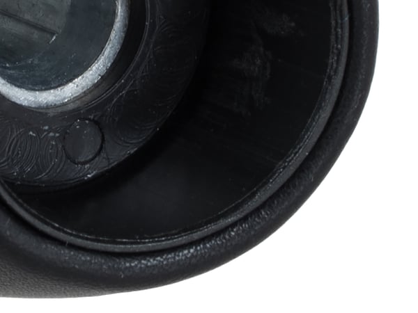 Opel Signum FL 05-08 5-VAIHTEINEN MUSTA ECO NAHKAINEN vaihteenvalitsimen nuppi
