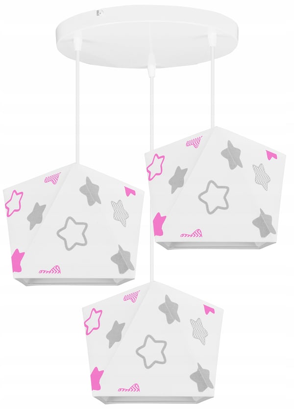 HÄNGANDE TAKLAMPA LJUSKRONOR BARN LAMPSKÄRM