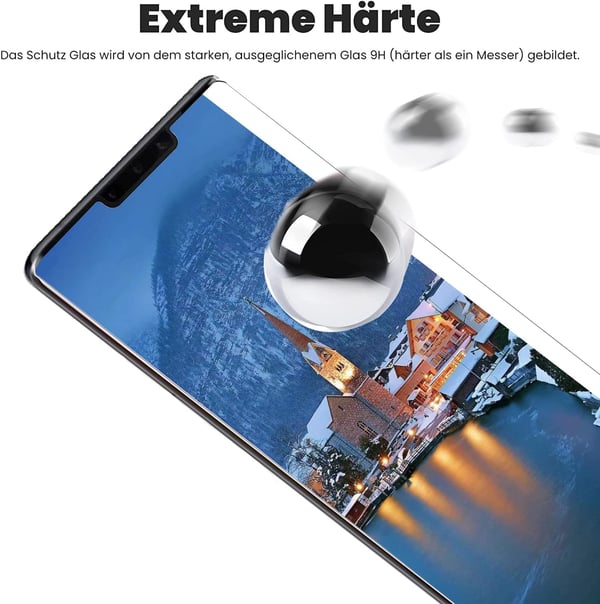 Hærdet glas til Huawei Mate 30 Pro 2 stk.