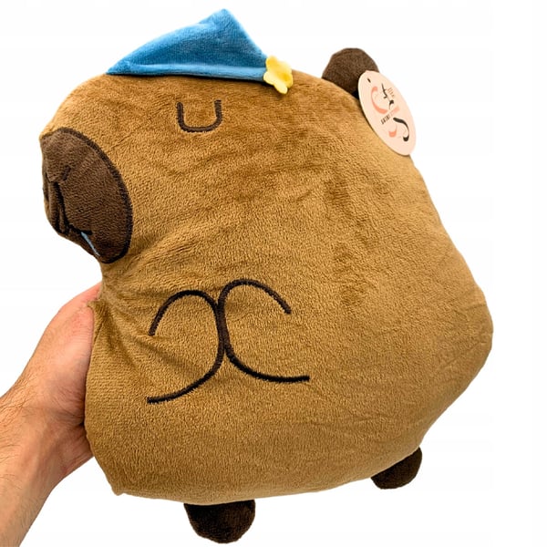 Capybara soveplyspude kæledyr stort legetøj