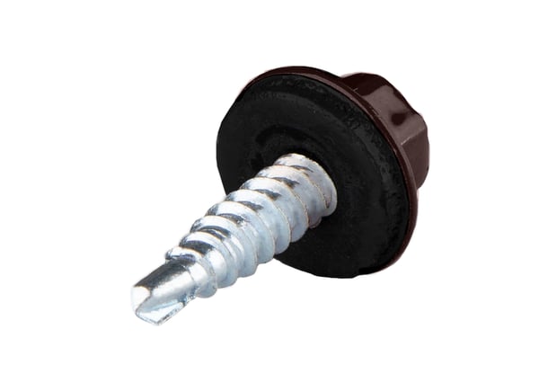Landmandsskruer GTO2 Z14 4,8x20mm RAL 8017