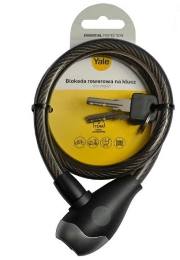 YALE AVAINELLA VARUSTETTU POLKUPYÖRÄN LUKKO - MP BL YECL1