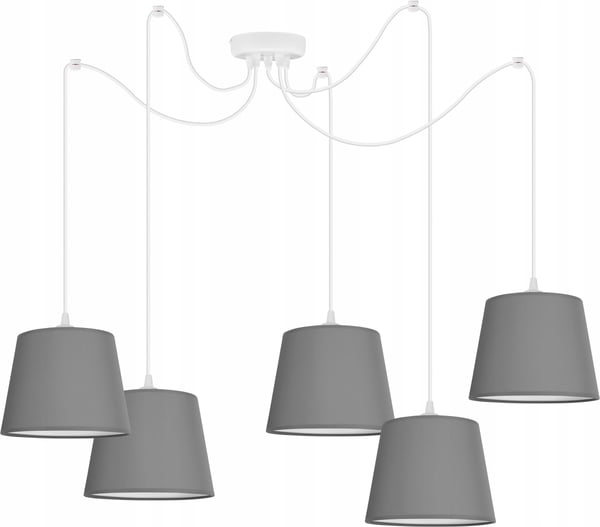 HÄNGANDE taklampa ljuskrona SPIDER loft E27 LED
