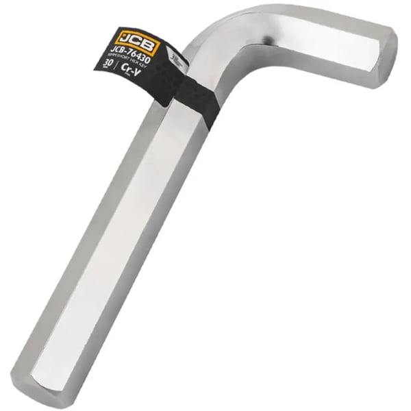 JCB Unbrakonøgle HEX CRV 30 mm 6-punkts L-type