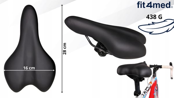 Cykelsadel skumsadel bekväm blød gåtur by unisex