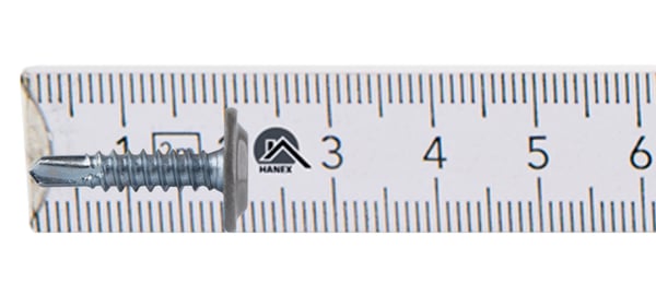 GM-B monteringsforbindelser 4,2x19mm RAL 9007