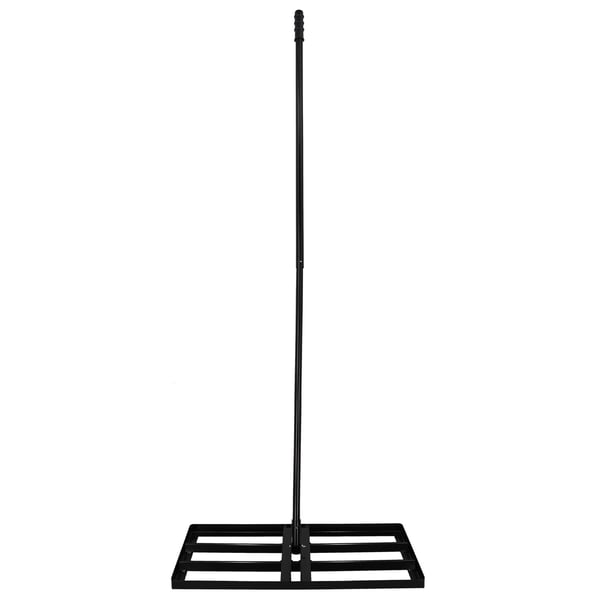 Manuel nivelleringsanordning til jord, græsplæne, have, stål, 70 cm