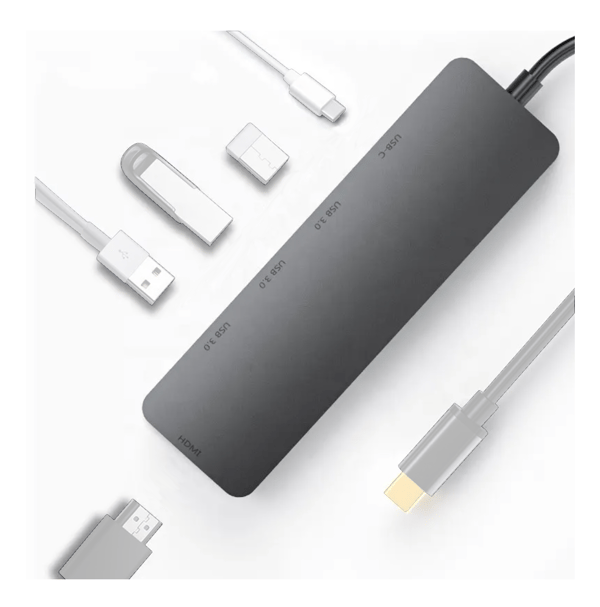 USB-C Hub HDMI 4K USB 3.0 PD virtalähde 60W USB-C Hub HDMI 4K USB 3.0 PD virtalähde 60W