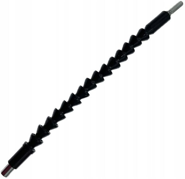 Fleksibel forlængeradapter 1/4 30 cm til borescrewdriver