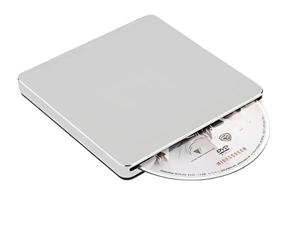 Bärbar CD/DVD-enhet USB-C kompatibel Mac/Windows/Linux