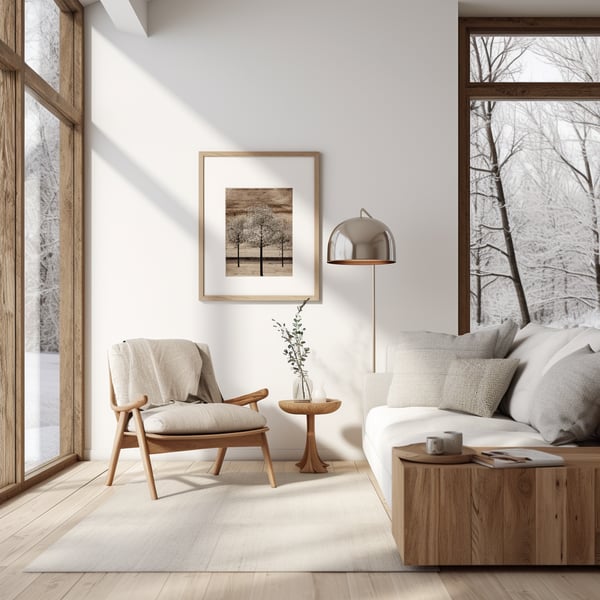 Kontorreol Grå Eg Wotan 60cm 5 hylder Loft Legetøjshylde