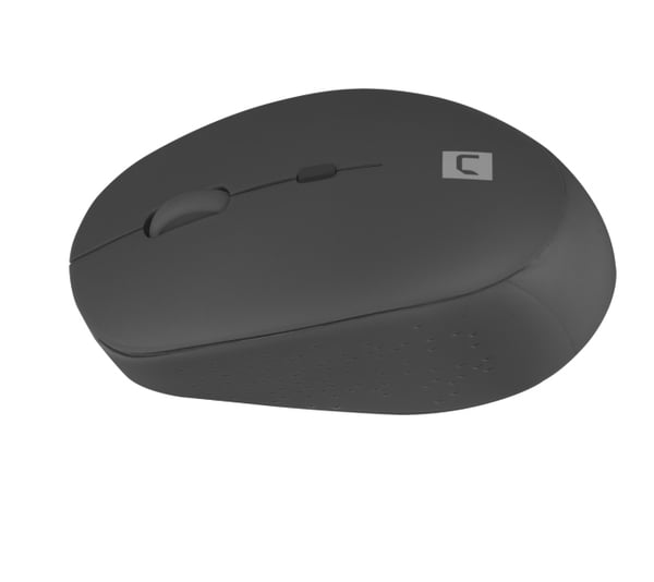 Natec Harrier 2 Bluetooth 5.1 Trådlös Mus 1600 DPI med Tyst Klick, Svart