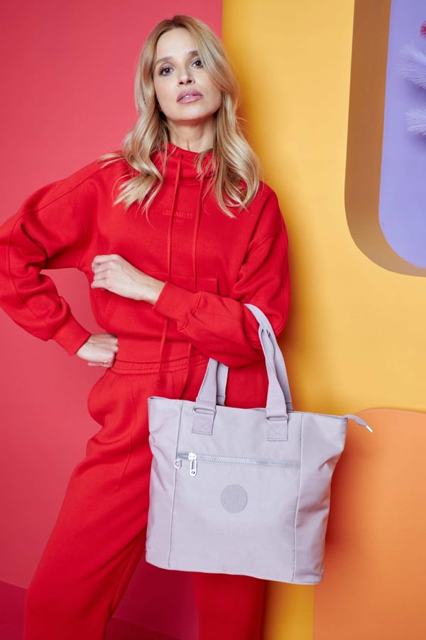Tilava naisten shopper-laukku nailonia - Peterson