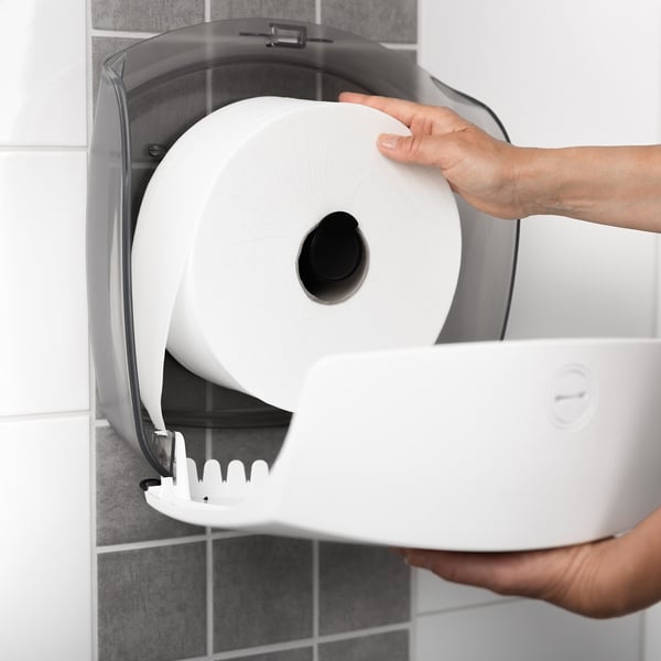 Katrin Gigant L toiletpapirdispenser hvid