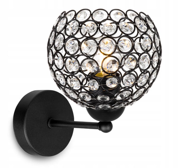 MODERNE KNÆKKE LAMPE ELEGANT LED KRYSTALLER