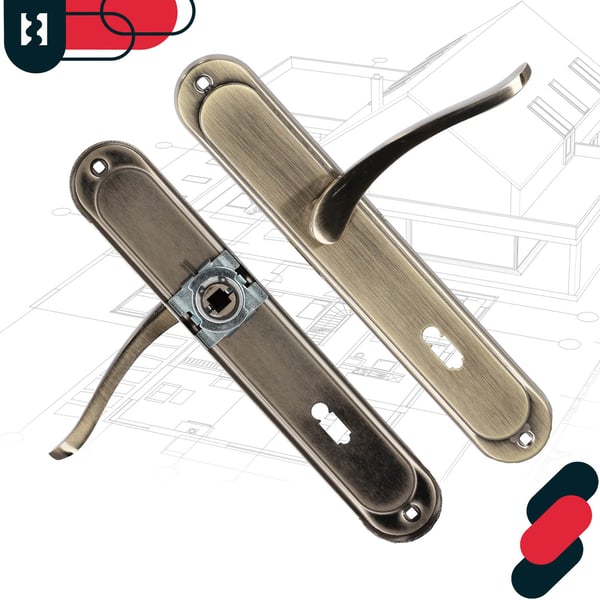 Ovenkahva Pitkä Avainlevy Klassinen Patina 72 MM