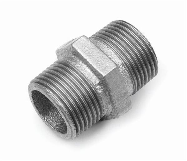 Galvaniseret nippel galvaniseret 2,5 tum