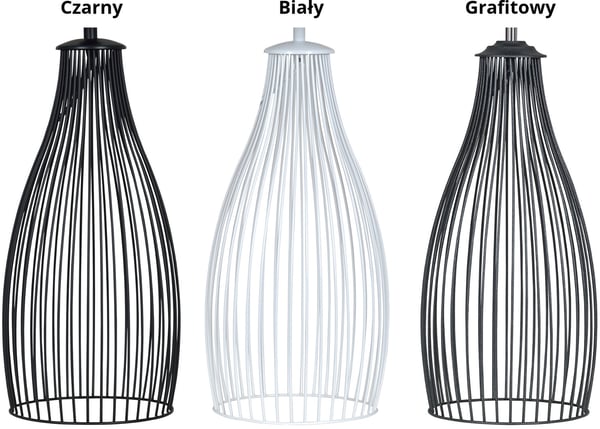 Moderne gulvlampe med lampeskærme at vælge imellem
