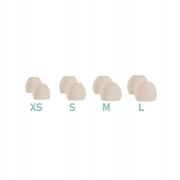 Medi Sleep öronproppar för sovstorlek XS / S / M / L beige