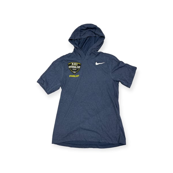Nike Miesten Lyhythihainen Hupullinen Urheilupaita L
