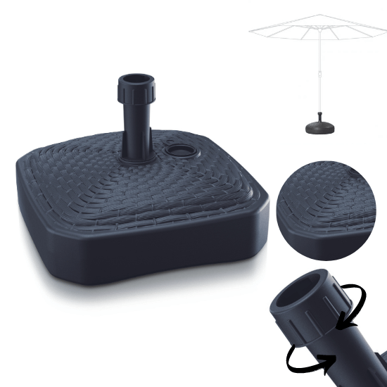 Parasolfod mpkr | Antracit Parasolfod mpkr | Antracit