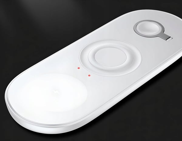 3-i-1 trådløs induktiv oplader til Apple Android iPhone Watch AirPods