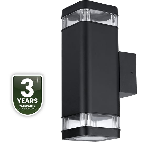 Ulkopuolen seinävalaisin EPSILO LUMILED 2x GU10 LED IP54 ylös alas