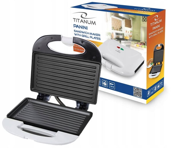 Titanium "Panini" sandwichmaskine