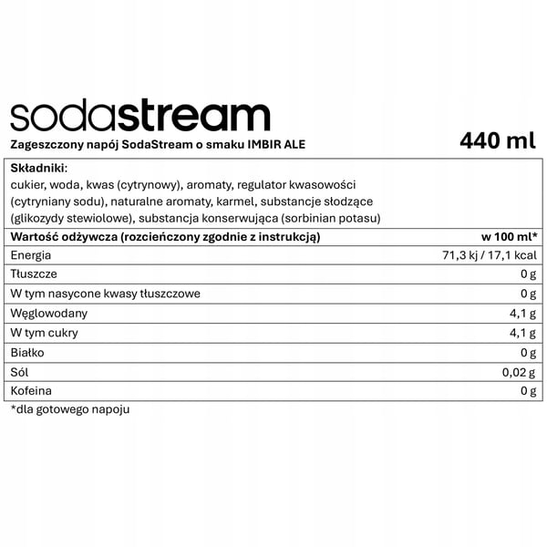 2x Sirap för Sodastream Saturator Ingefära + Citronlime