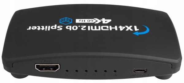 HDMI 2.0 SPLITTER 1x4 UHD 4K SPLITTER HDCP 2.2
