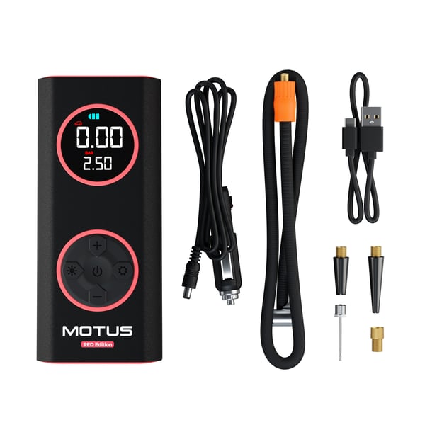 Motus AirPump Pro punainen versio