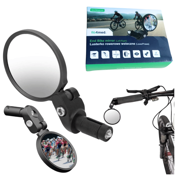 Mini 360 cykelspegel för styre