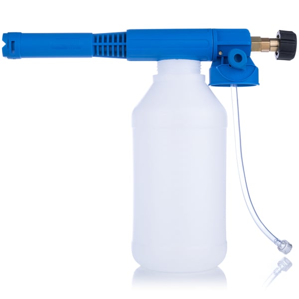 FoamMaster HD Pro 2L - LS10-vaahdottimen korvaaja | Karcher HD/HDS:lle | M22x1.5 | Suutin 1.5 mm | 10-portainen säätö | Kloorikemikaaleille