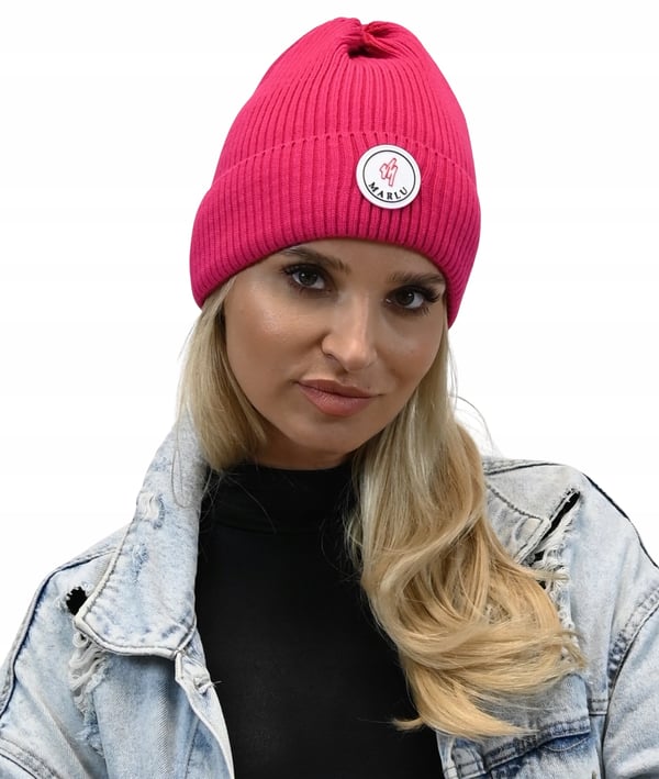 Amaranth snygg höstmössa med logotyp