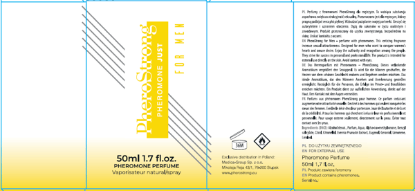PheroStrong feromonibara miehille - 50ml
