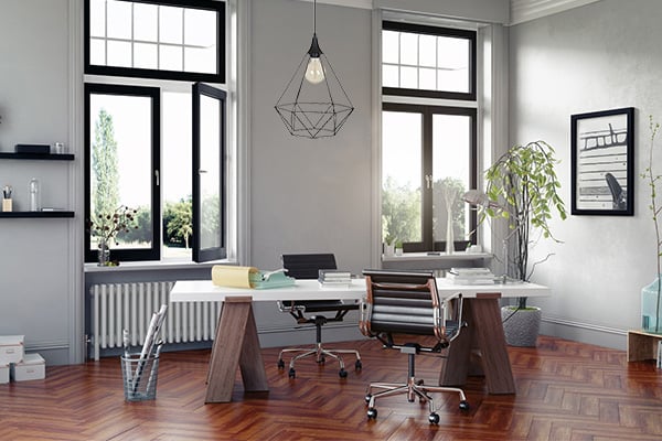 MUSTA RIIPPUVALAISIN, MODERNI LOFT-KATTOVALAISIN